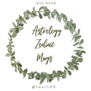 Rae Dunn Astrology Zodiac Mugs